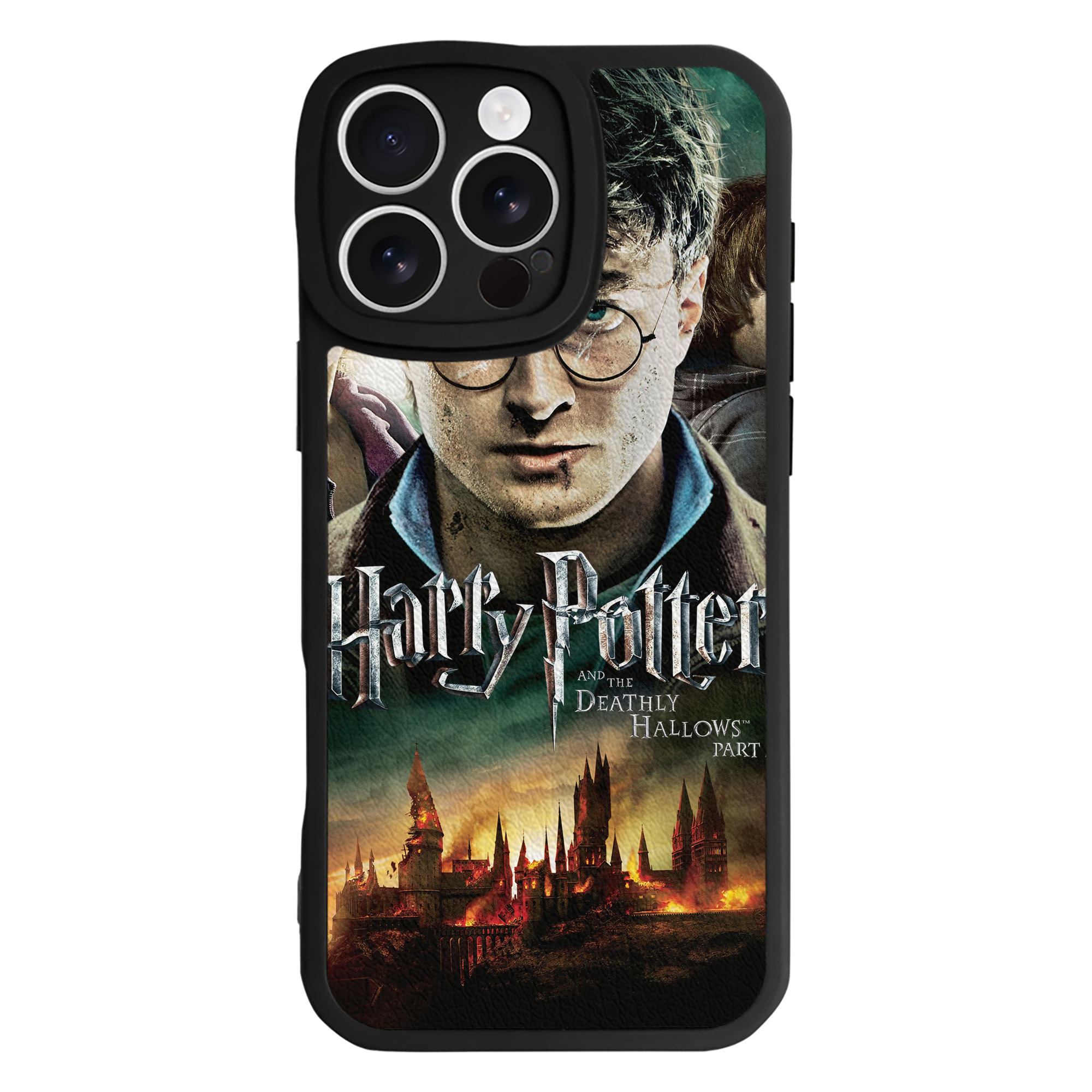 （画像用） Harry Potter ハリー・ポッターシリーズ 【iPhone 16シリーズ対応】シリコンスマホケース（レザー調） 材質：シリコン